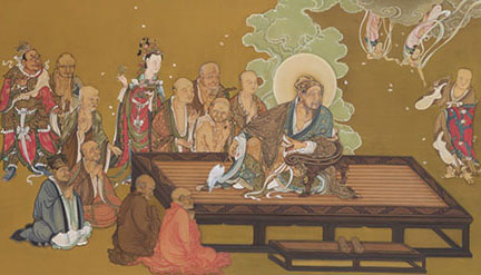 643期藝苑精華｜「觀古窺今 悲智同行——紀子亮工筆佛像個展」側記／陳清香(標題圖檔)