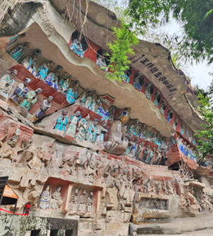 644期藝苑精華｜大足石刻所彰顯的黑暗與光明的意境──應邀參與2024年大足學國際學術研討會／陳清香(標題圖檔)